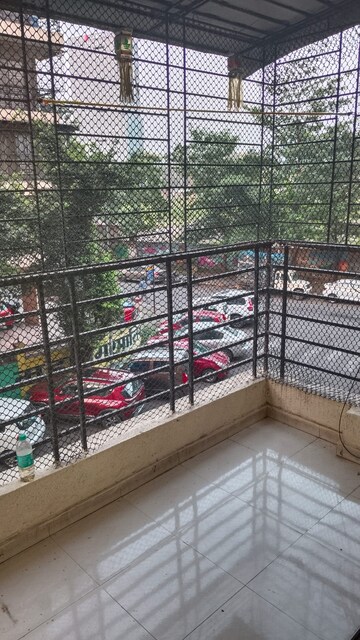 Balcony in 2 BHK Apartment at Krishna Residency Kopar Khairane, Kopar Khairane – for Sale