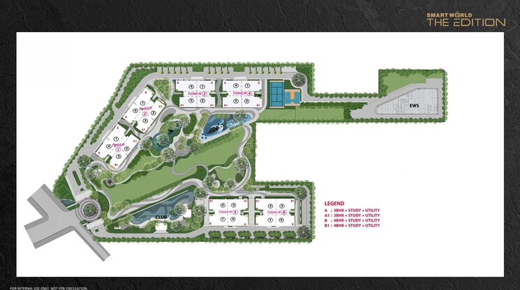 Master Plan, smart-world-the-edition 4 Bedroom 2945 Sq.Ft. Apartment In Sector 66 Gurgaon 8733056