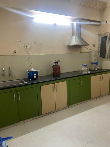 Kitchen in 3 BHK Apartment at Vasavis Bhuvana, Yousufguda – for Rent