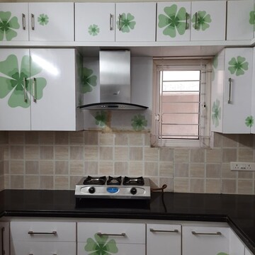 Kitchen in 2 BHK Apartment at Rainbow Vistas, Hi Tech City – for Rent