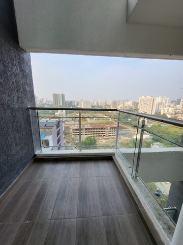 Balcony in 1 BHK Apartment at Paranjape Trident Towers, Wakad – for Rent