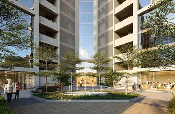  Office Space – Exterior View View at Shyamal - for Rent