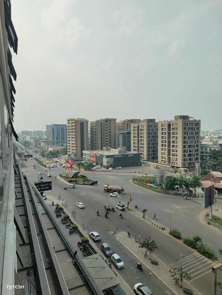 Exterior View, vip road vesu Commercial Showroom 6500 Sq.Ft. In Vip Road Vesu Surat 8733372