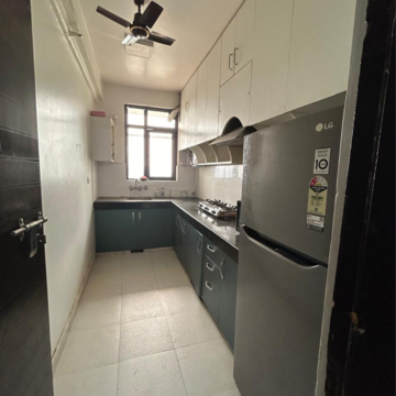 Kitchen in 2.5 BHK Apartment at Ansal Celebrity Suites, Choma – for Rent