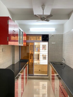 Kitchen in 2 BHK Apartment at Vikram Rachana Tower, Virar West – for Sale