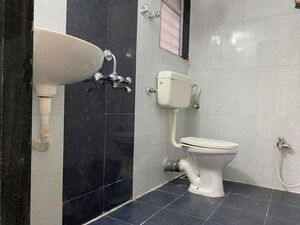 Bathroom in 2 BHK Apartment at Vikram Rachana Tower, Virar West – for Sale