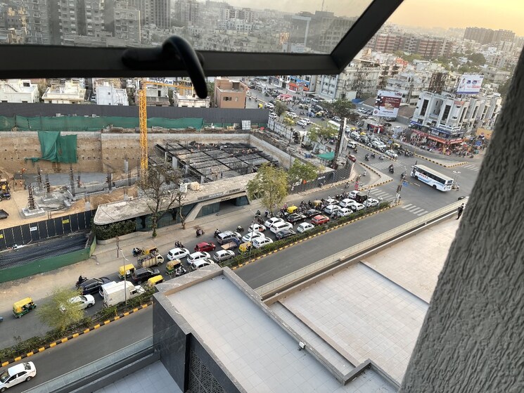 Balcony, shyamal Commercial Office Space 1171 Sq.Ft. In Shyamal Ahmedabad 8733376