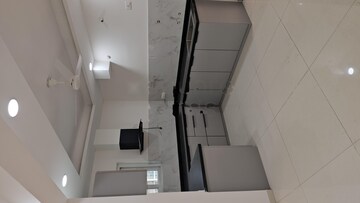 Staircase in 3 BHK Apartment at Rajapushpa Eterna, Nanakramguda – for Rent