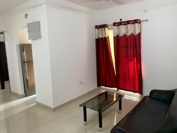 Living Room in 1 BHK Apartment at DB Orchid Ozone, Dahisar East – for Rent