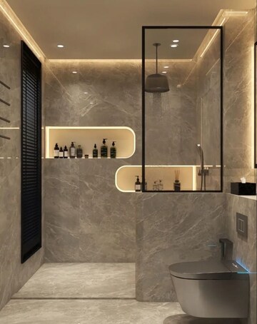 Attached Bathroom in 4 BHK Independent House at Turner Road – for Sale
