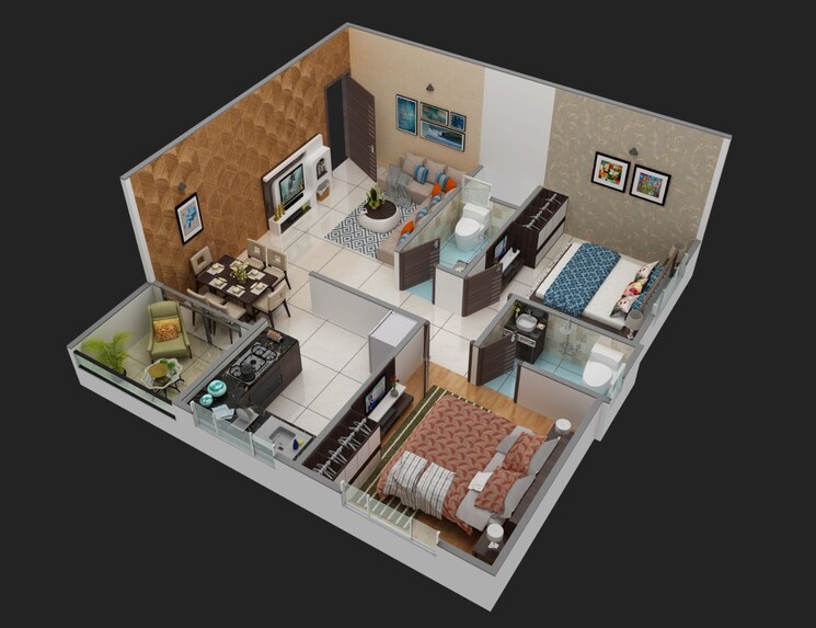 undefined, ujjain road 2 Bedroom 910 Sq.Ft. Apartment In Ujjain Road Indore 8733615