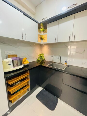 Kitchen in 2 BHK Apartment at Greenmark Mayfair Apartments, Tellapur – for Rent