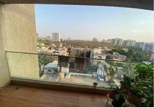Balcony in 2.5 BHK Apartment at Ahura The Latitude, Nibm – for Sale