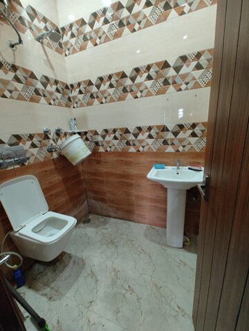 Bathroom in 2 BHK Builder Floor at Aerocity – for Rent
