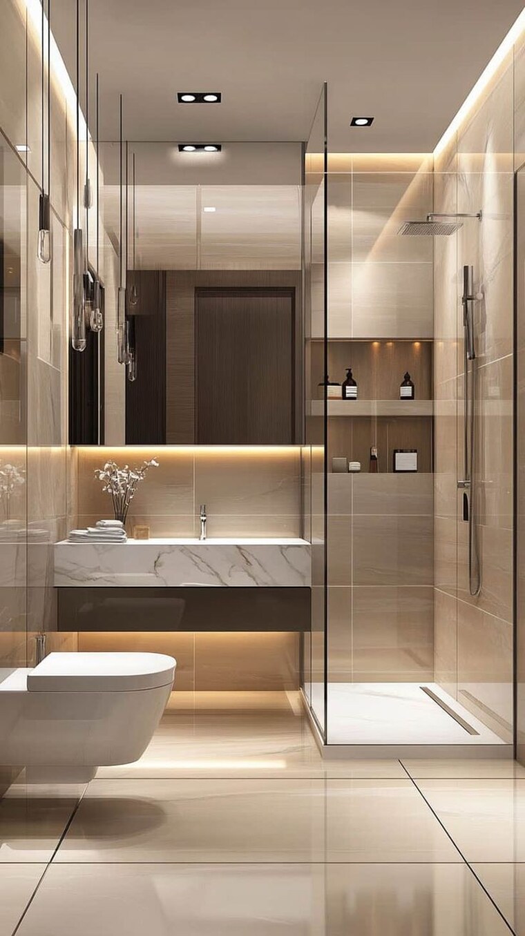 Attached Bathroom, turner road 4 Bedroom 2000 Sq.Ft. Independent House In Turner Road Dehradun 8734438