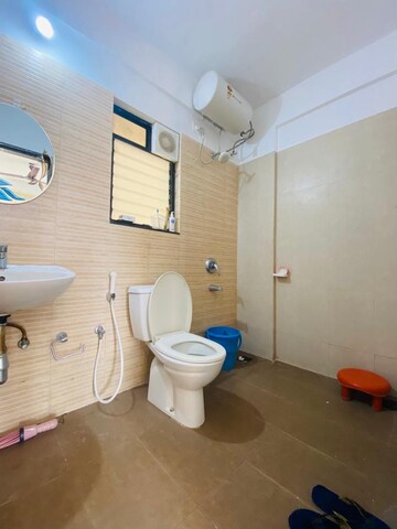 Bathroom in 2 BHK Apartment at TATA La Montana Phase 1, Talegaon Dabhade – for Rent