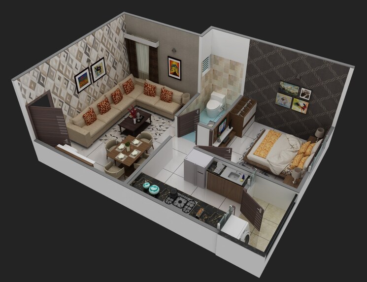 undefined, ujjain road 2 Bedroom 930 Sq.Ft. Apartment In Ujjain Road Indore 8734519