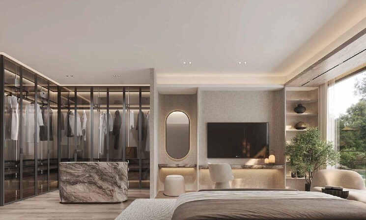 Living Room, rustomjee-balmoral 4 Bedroom 2086 Sq.Ft. Apartment In Chembur Mumbai 8734462