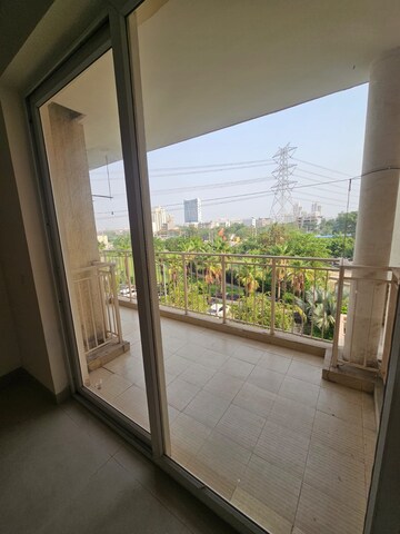 Balcony in 3 BHK Apartment at Emaar Gurgaon Greens, Sector 102 – for Rent