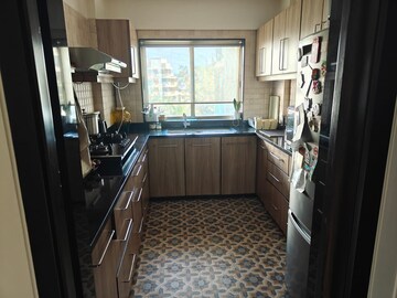 Kitchen in 3 BHK Apartment at Bandra West – for Rent