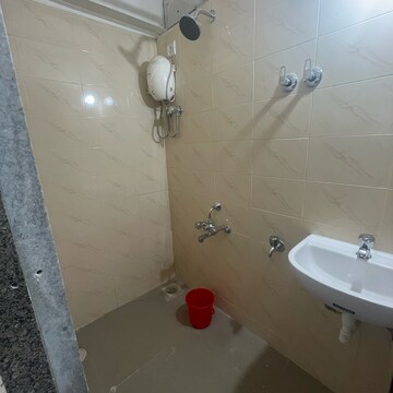 Bathroom in 1 BHK Apartment at Goregaon East – for Rent