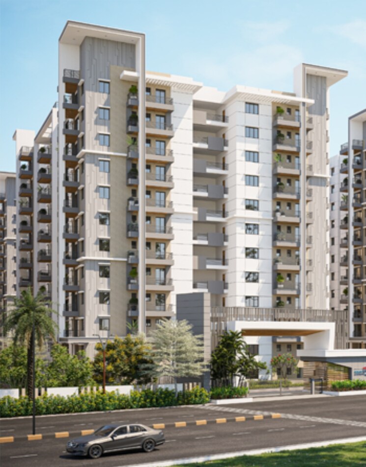 Exterior View, srr-sriram-river-view 3 Bedroom 1885 Sq.Ft. Apartment In Narsingi Hyderabad 8735217