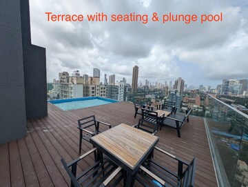 Terrace in 3 BHK Apartment at UCT Unique Exotica, Dadar East – for Sale