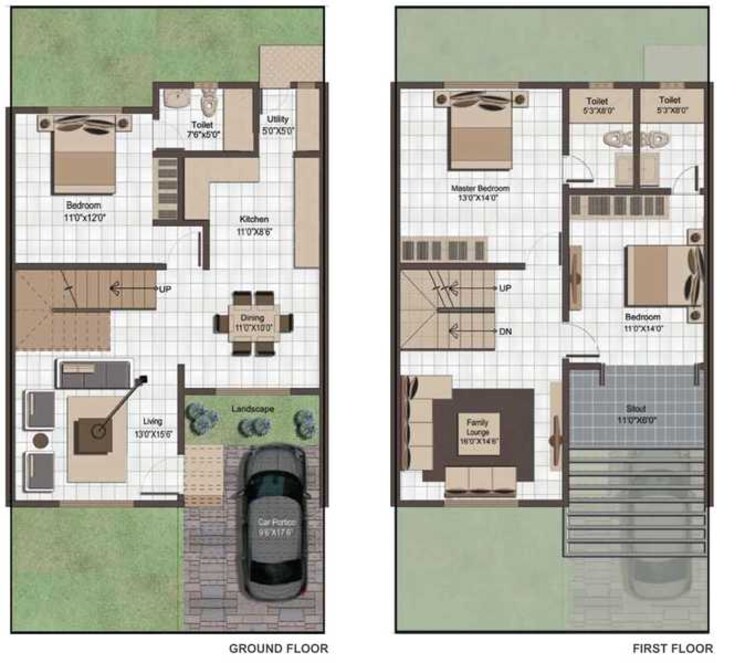Exterior View, pearl-palm-vistas 3.5 Bedroom 2150 Sq.Ft. Villa In Hoskote Road Bangalore 8682192