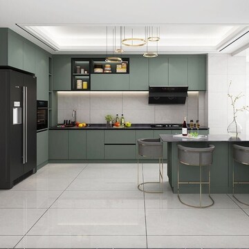 Kitchen in 4 BHK Independent House at Turner Road – for Sale