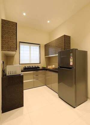 Kitchen in 1 RK Apartment at Veena Samrajya, Haranwali – for Sale