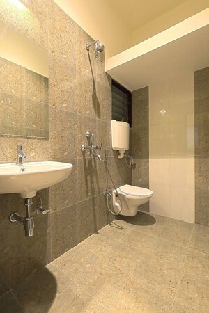 Bathroom in 1 RK Apartment at Veena Samrajya, Haranwali – for Sale