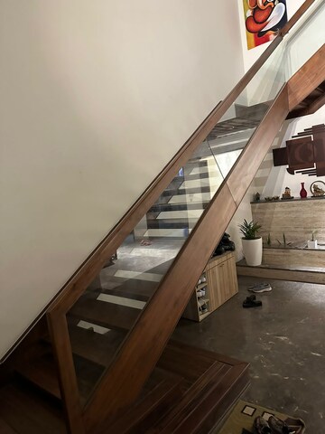 Staircase in 6 BHK Independent House at Aerocity – for Sale