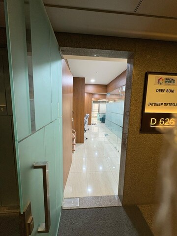 Building Lobby in  Office Space at Swati Clover, Thaltej – for Rent