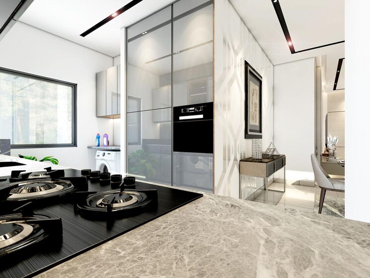 Kitchen, trendsquares-akino 3 Bedroom 1580 Sq.Ft. Apartment In Panathur Bangalore 8735298