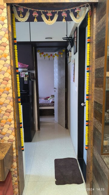 Building Lobby in 1 BHK Apartment at Chandak Sparkling Wing, Dahisar East – for Sale