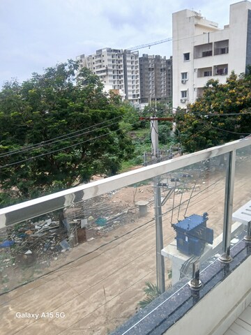 Balcony in 2 BHK Apartment at Manju Shilpa Valley, Kondapur – for Rent