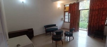 Living Room in 1 BHK Builder Floor at Green Park Extension – for Rent