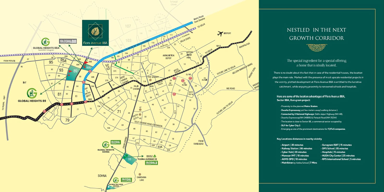 Plot For Sale in Breez Flora Avenue