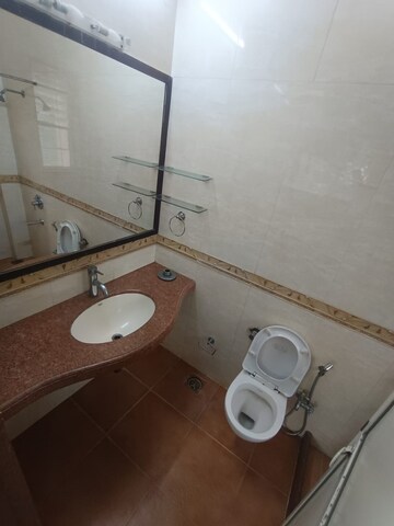 Bathroom in 3 BHK Apartment at Bandra West – for Rent