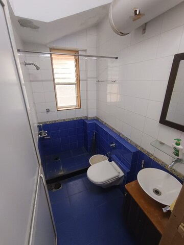 Bathroom in 3 BHK Apartment at Bandra West – for Rent