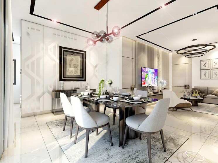 Living Room, trendsquares-akino 3 Bedroom 1730 Sq.Ft. Apartment In Panathur Bangalore 8735652