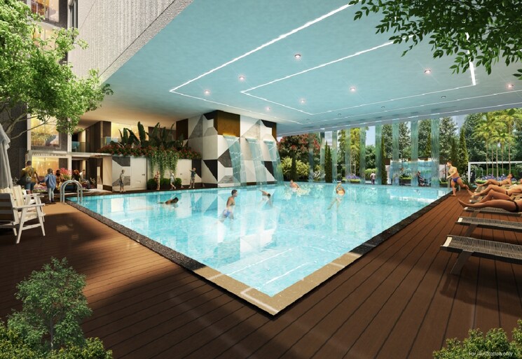 Swimming Pool, trendsquares-akino 3 Bedroom 1730 Sq.Ft. Apartment In Panathur Bangalore 8735652