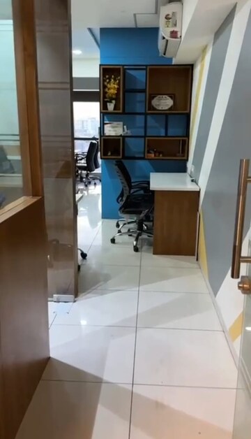 Staircase in  Office Space at Shyamal – for Rent