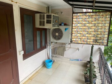 Balcony in 2 BHK Builder Floor at Green Park Extension – for Rent