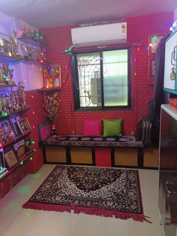 Living Room in 2 BHK Apartment at Raheja Complex Majiwada, Majiwada – for Sale