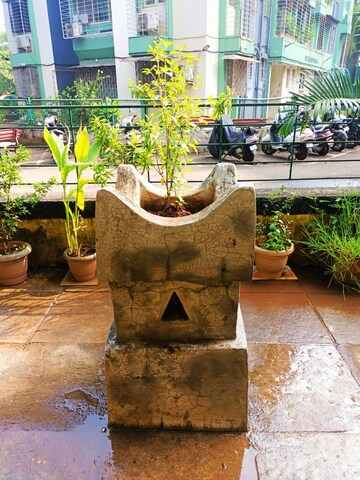 Balcony in 2 BHK Apartment at Raheja Complex Majiwada, Majiwada – for Sale