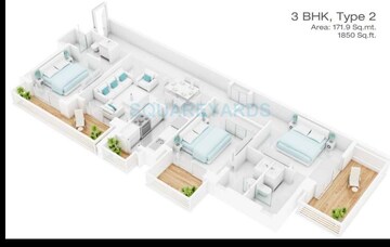 3 BHK Apartment For Sale in Godrej Oasis, Sector 88a