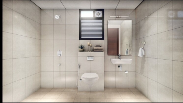Bathroom, majestique-new-friends 3 Bedroom 1052 Sq.Ft. Apartment In Kothrud Pune 8736467