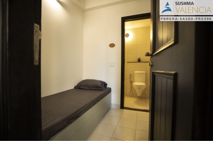 Kitchen, sushma-valencia 3 Bedroom 2250 Sq.Ft. Apartment In Nagla Road Zirakpur 8736401