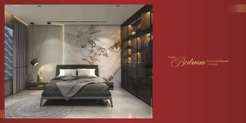 Bedroom in 3 BHK Apartment at Vesu – for Sale
